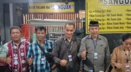 Tangkapan layar, foto : (Ketiga dari kiri) Ketua Umum DPP PKR, Saidin Yusuf YP, S.H, di dampingi sebelah kanannya Ketua Umum HIPSI, Syahril Idham, usai Gelar Konferensi Pers di Bandung, Minggu (27/10-2024).