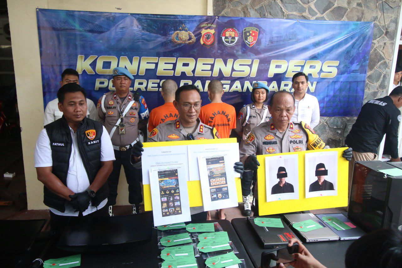 Polisi Ungkap Kasus Judi Online, Amankan Empat Pelaku dan Sejumlah Barang Bukti