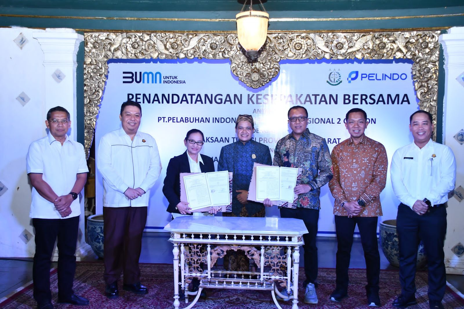 Kajati Jabar Jalin Kerjasama Bidang Hukum Perdata dan Tata Usaha Negara Dengan PT. Pelindo (Persero) Regional 2 Cirebon