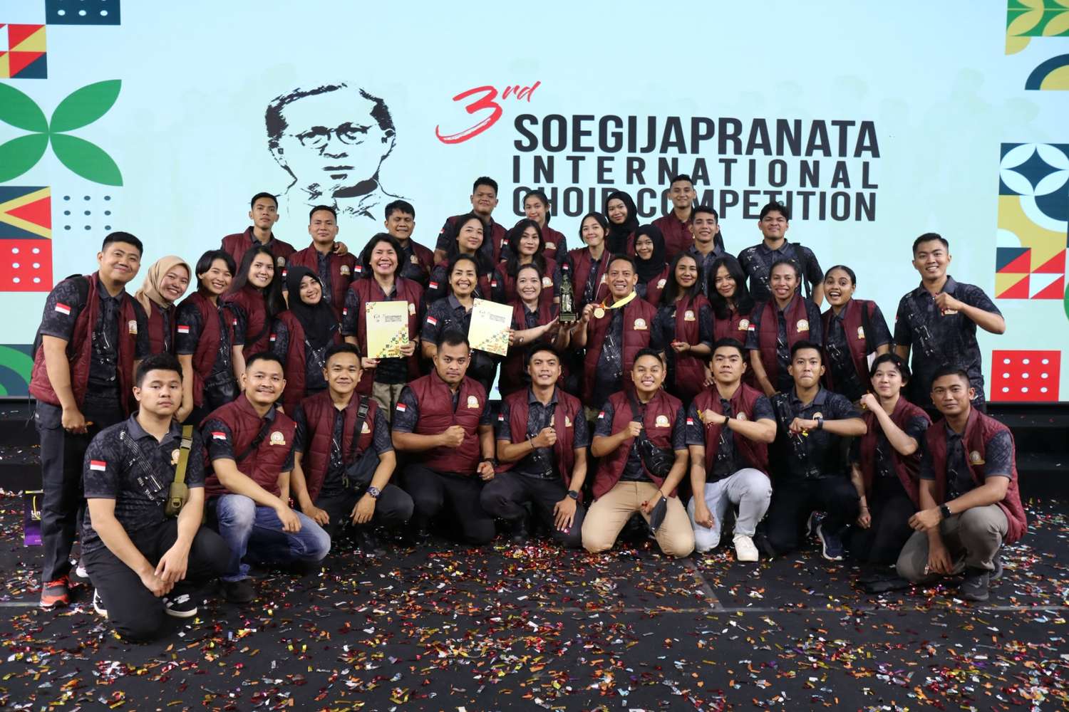 Tampil di Kompetisi Paduan Suara Internasional, Svara Bhayangkara Polri Masuk 5 besar dan Raih impresive Stage Performance