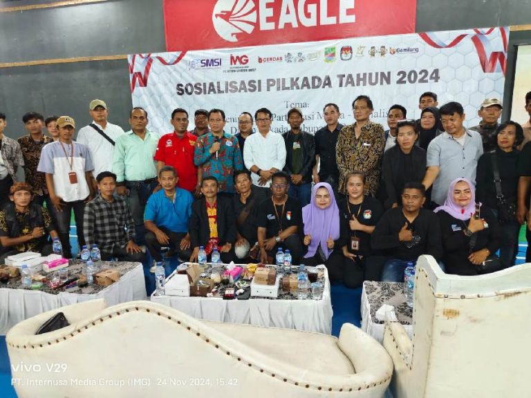 Sosialisasi Pilkada 2024 di Hari Tenang, SMSI Kabupaten Bekasi Dorong Angka Partisipasi Masyarakat