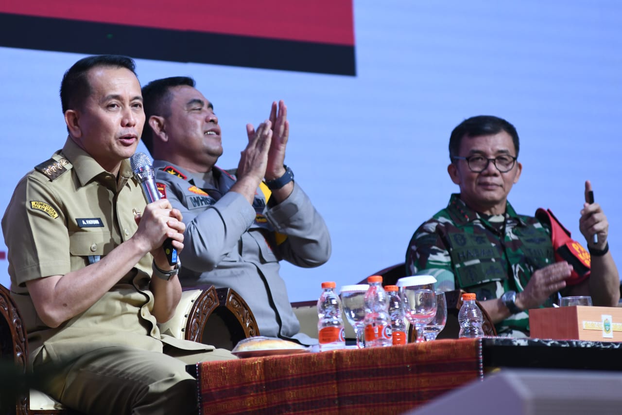 Di Hadapan Forkopimda dan Wartawan, Pj Gubernur Sumut Agus Fatoni Ingatkan Kembali Netralitas ASN