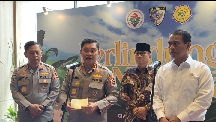 Tanaman Jagung Jadi Fokus Utama Ketahanan Pangan Kementan Bekerjasama Dengan Baharkam Polri