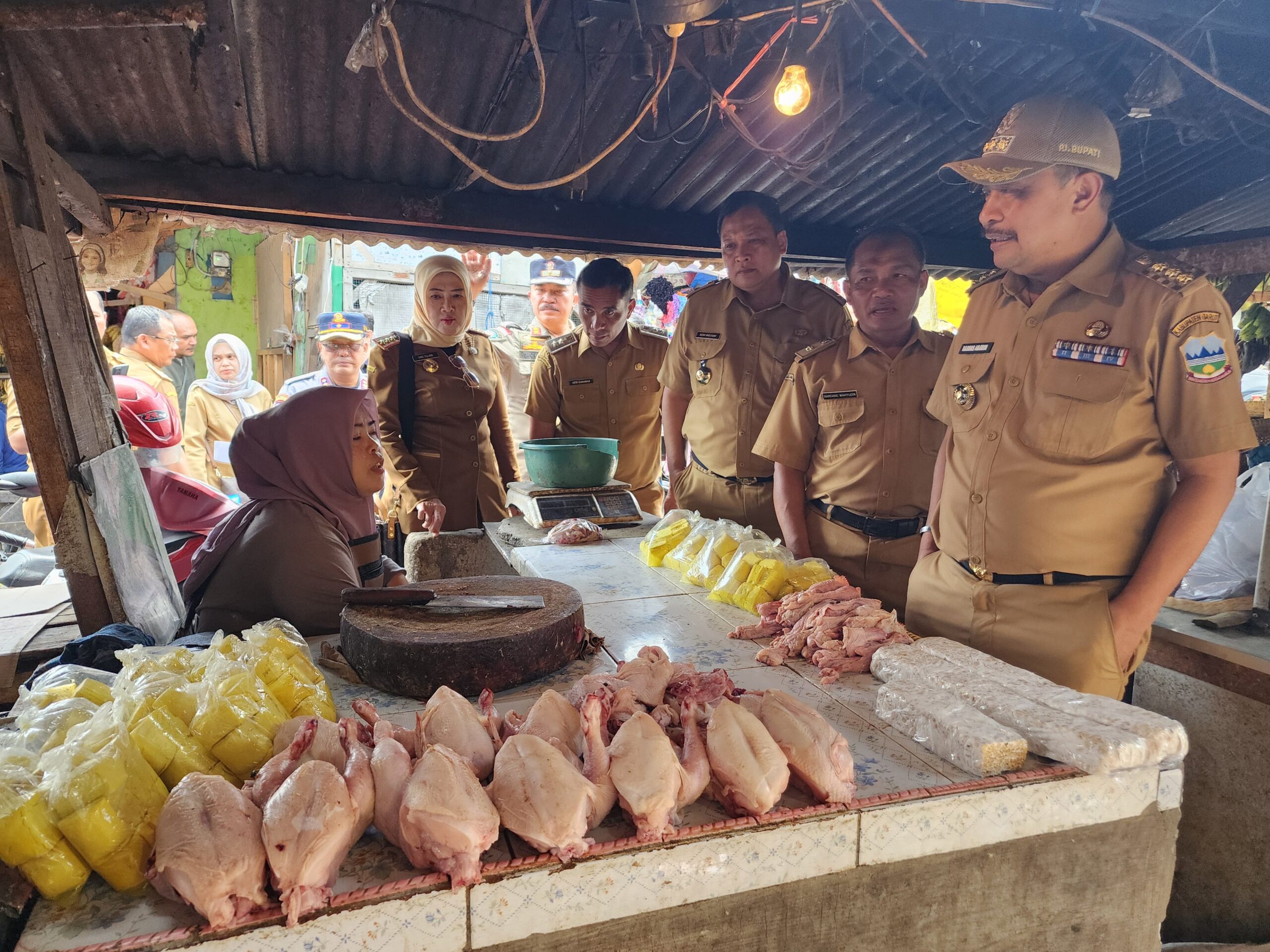 Pasca Nataru, Pj Bupati Garut Sebut Harga Bapokting Stabil