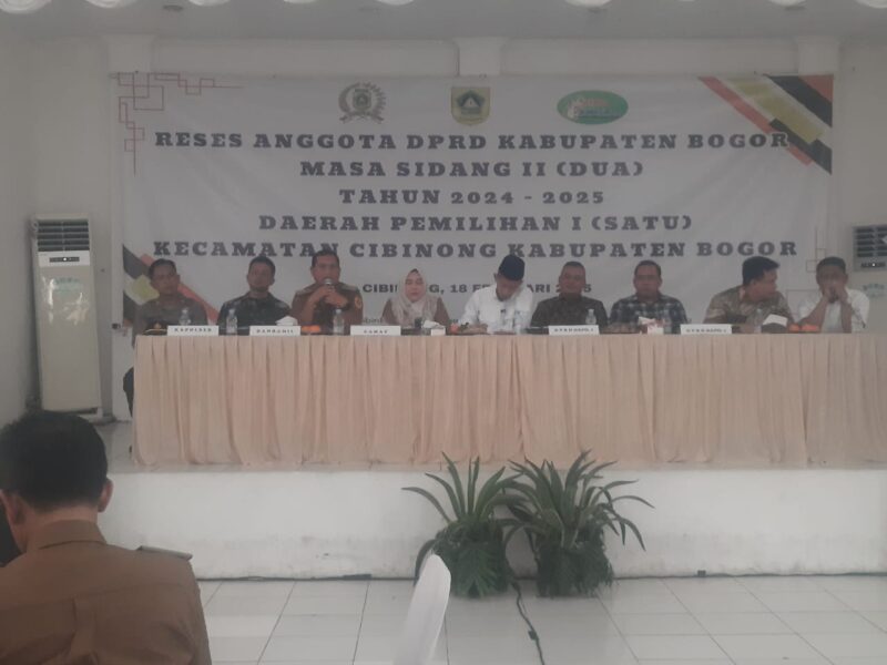 Anggota DPRD Kabupaten Bogor Serap Aspirasi Masyarakat (18/2/25).