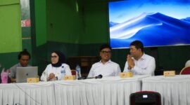 Caption :
Sosialisasi Program Makan Bergizi Gratis di Pesanggrahan Jakarta Selatan, pada Rabu, 5 Februari 2025.