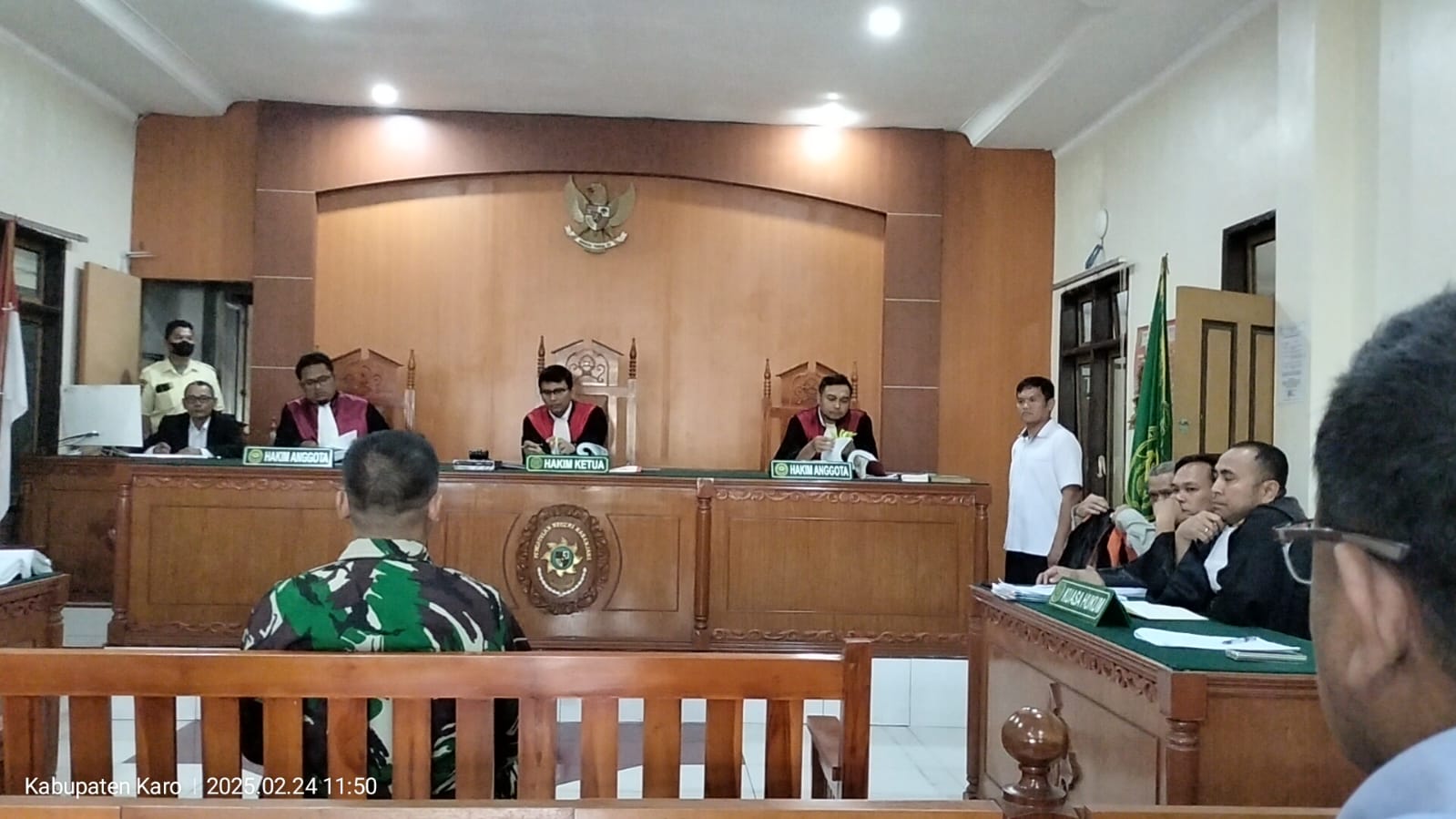 Terungkap di Persidangan, Koptu HB Ternyata Tidak Ada Terlibat Judi dan Kematian Sempurna Pasaribu