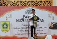 Wakil Bupati Bogor Hadiri Malam Nuzulul Qur'an 1446 H di Masjid Baitul Faizin
