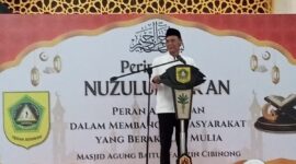 Wakil Bupati Bogor Hadiri Malam Nuzulul Qur'an 1446 H di Masjid Baitul Faizin