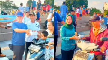 Kepala Desa Sentul: Berbagi Takjil Menjelang Buka Puasa