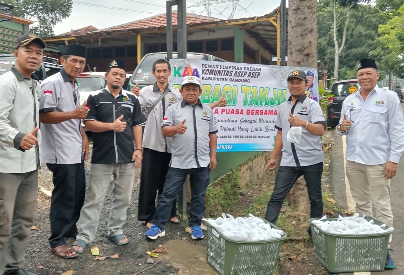 Semangat Kebersamaan, KAA Kabupaten Bandung Gelar Takjil dan Buka Bersama