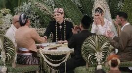 Momen pernikahan selebritis Maxime Bouttier dan Luna Maya di Bali.(07/5/2025). Foto istimewa Instagram @lunamaya