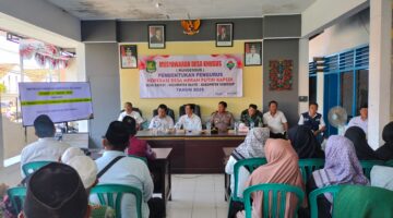 Desa Kapedi Menggelar Musdessus Menuju Kemandirian Ekonomi Melalui Koperasi