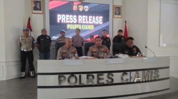 polres ciamis berhasil mengamankan pria berinisial (F) untuk mempertanggung jawabkan aksi bejatnya