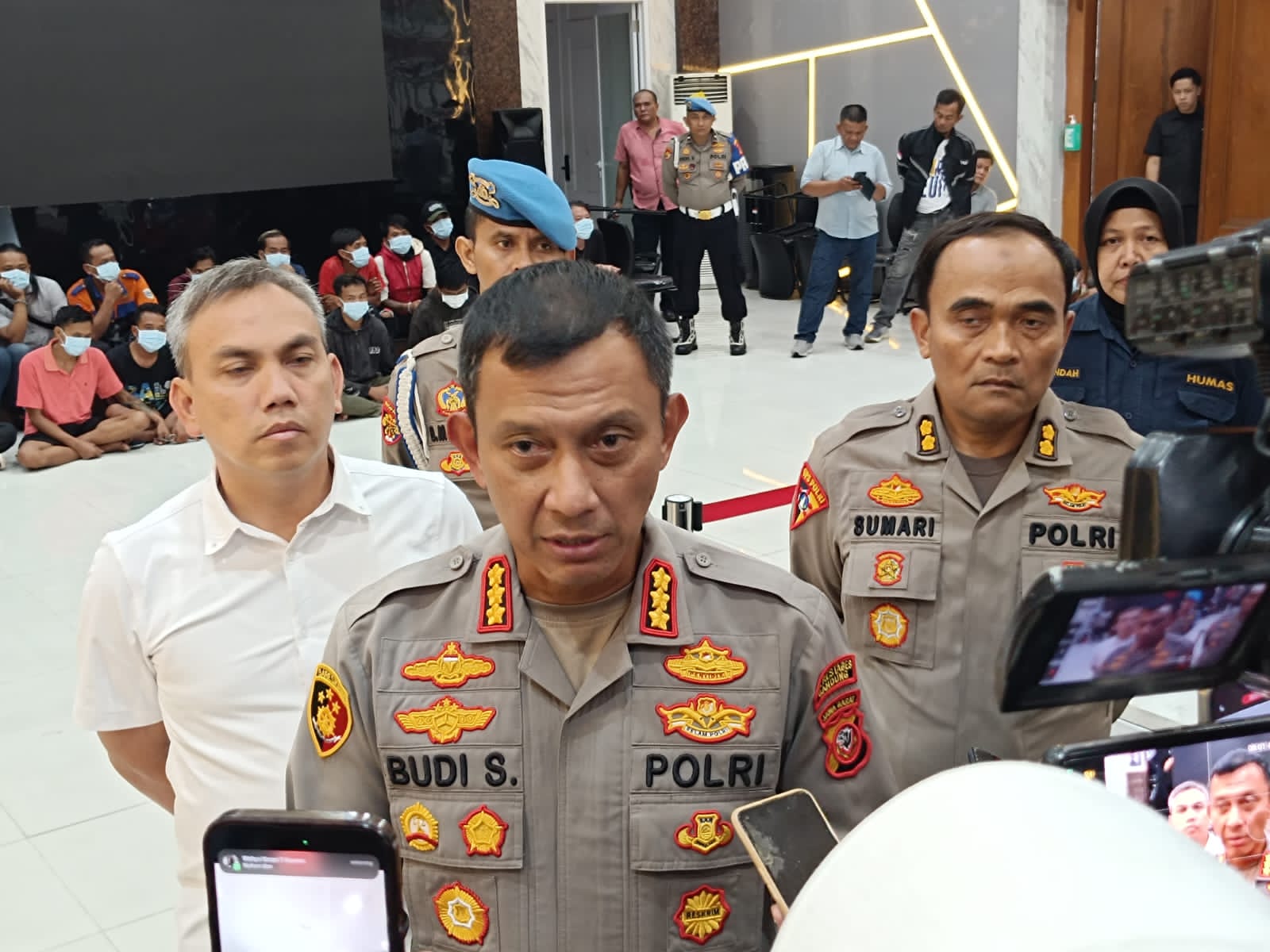 Polrestabes Bandung Amankan Puluhan Orang Pelaku Aksi Premanisme di Bandung