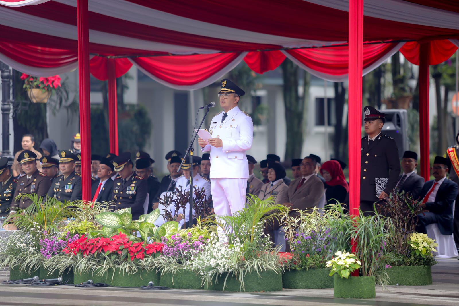 HUT Ke-79 Bhayangkara, Farhan: Polri Pilar Penting Wujudkan Kenyamanan Kota Bandung