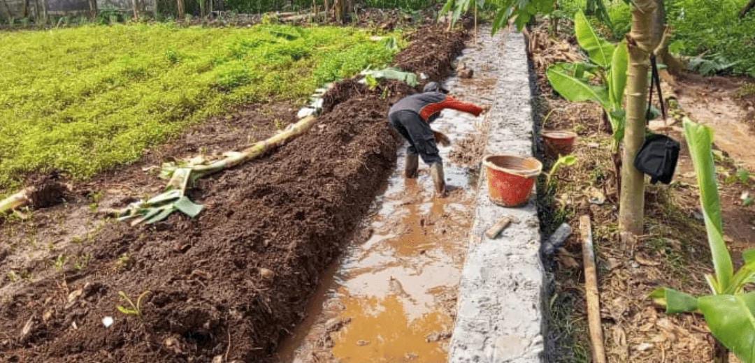 Pemdes Kranggan Respon Nyata dengan Pembangunan Drainase