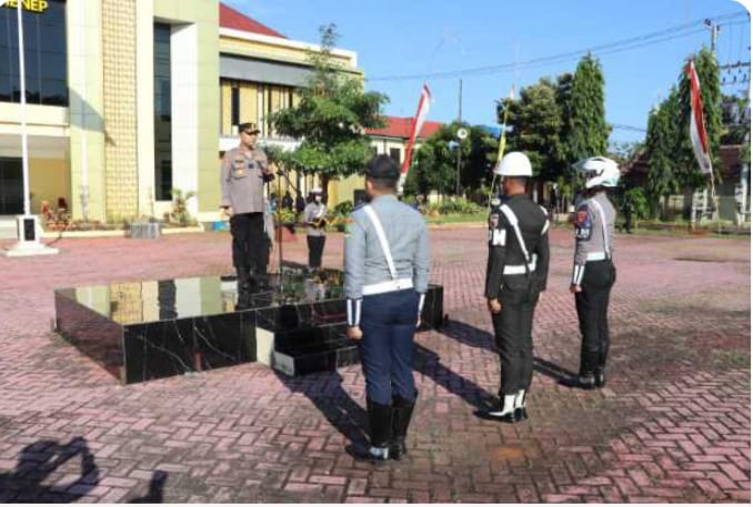 Pimpin Apel Gelar Pasukan Operasi Patuh Semeru 2025 Ini Pesan Kapolres Sumenep