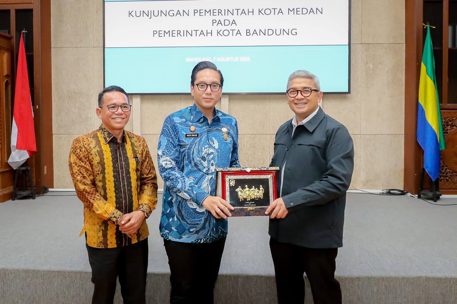 Sapa Akrab lewat Pantun, Wali Kota Medan: Kami Ingin Belajar dari Kota Bandung