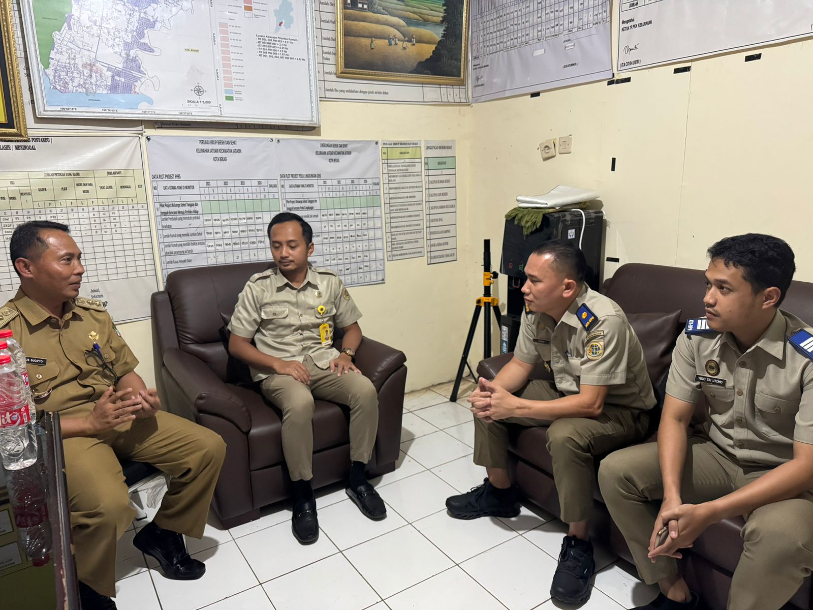 BPN Kota Bekasi Kejar Target PTSL Triwulan Kedua, Bang Munthe dan Bang Hafis Dorong Percepatan dan Sinergi Kelurahan