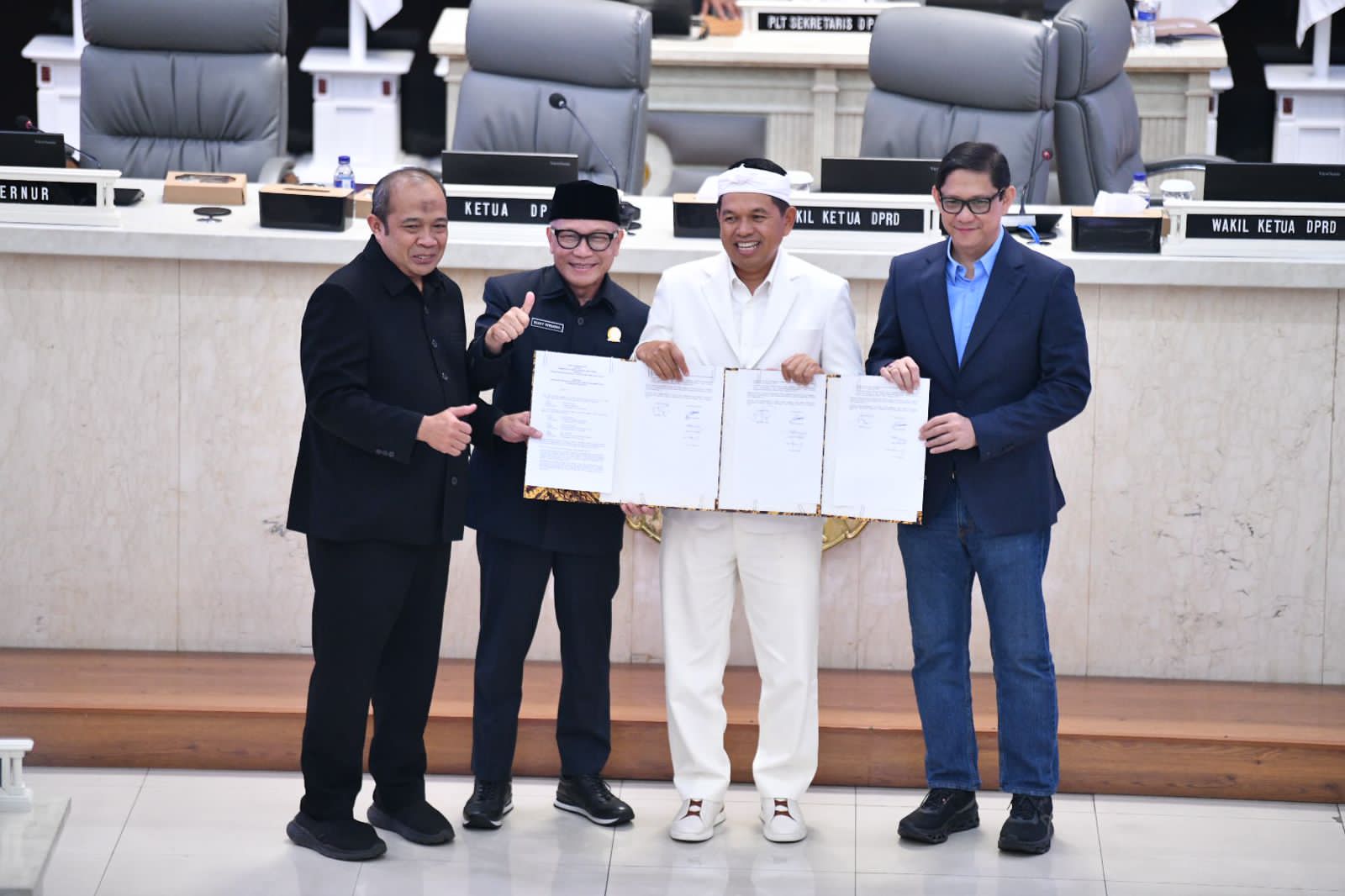 Gubernur Jabar dan DPRD Sepakati Perubahan KUA-PPAS 2025