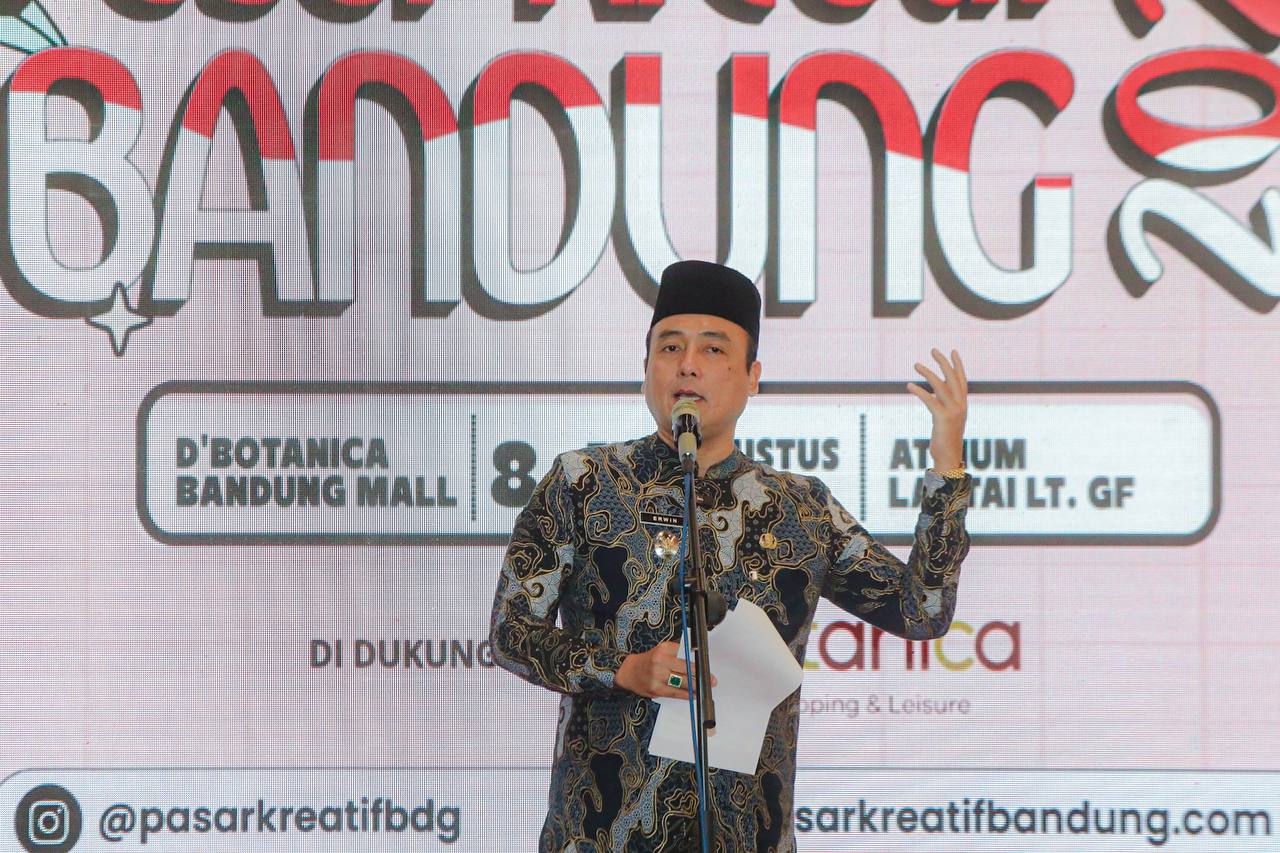 Pasar Kreatif Bandung 2025 Resmi Dibuka, Pemkot Gandeng 8 Mal dan 331 Pelaku Usaha