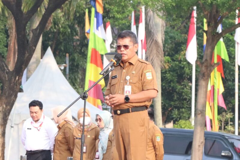 Asisten Daerah (Asda) III Bidang Administrasi Umum Kabupaten Bekasi Jaoharul Alam mengingatkan, seluruh Aparatur Sipil Negara (ASN) agar menjaga kedisiplinan dalam mengikuti upacara resmi, khususnya pada peringatan Hari Jadi Kabupaten Bekasi dan HUT Kemerdekaan RI ke-80 tahun. 