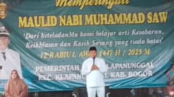 Tabligh Akbar Maulid Nabi di Desa Klapanunggal: Wujud Cinta Rasul Lewat Iman dan Amal Nyata