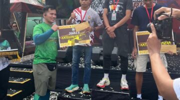 Prajurit Muda TNI AD Sabet Juara 2 Lomba Lari 10K di Tasikmalaya