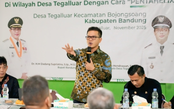 Siapkan 4 Skema Pendanaan, Bupati Bandung Percepat Penanganan Banjir Sapan Tegalluar