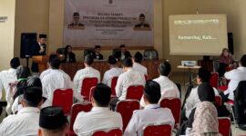 Kementerian Haji dan Umroh meggelar pelaksanaan Ujian Tahap I dalam kegiatan Petugas Penyelenggara Ibadah Haji (PPIH) 2025 di Kabupaten Sumedang kini resmi memasuki tahapan Computer Assisted Test (CAT) yang berlangsung di Aula Kemenhaj Kabupaten Bekasi.