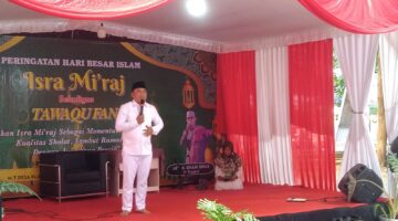Sambut Ramadhan dengan Jiwa Bersih,Pemdes Klapanunggal Gelar Isra Mi’raj 1447 H