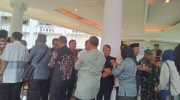 Kades Ciangsana Hadiri Halal Bihalal di Karanggan, Pererat Silaturahmi Pasca Idul Fitri 1447 H