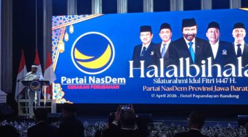 Halalbihalal NasDem Jabar Jadi Momentum Kolaborasi dengan Pemp