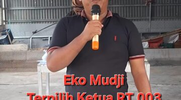 Eko Mudji Menang Telak di Cikahuripan! Demokrasi RT 003 Meledak, Parade Kemenangan Pecah di Mega Residence