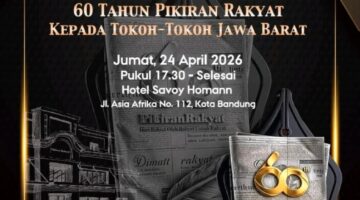 Pikiran Rakyat Gelar Anugerah Penghargaan 60 Tahun untuk Tokoh-Tokoh Jabar di Savoy Homann