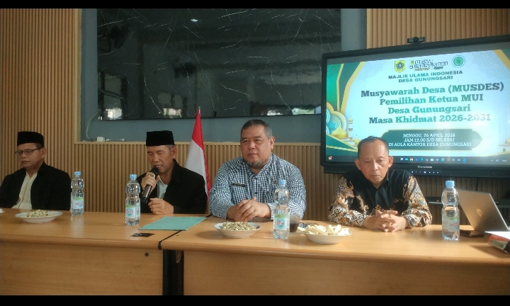 Musdes MUI Gunungsari 2026–2031: Kepemimpinan Berlanjut, Sinergi Ulama dan Pemerintah Diperkuat
