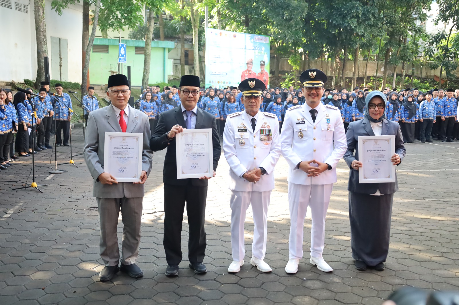 Dinsos Juara 2, Dinas Pangan Juara 3 Unjuk Kapinter ASN Kota Cimahi