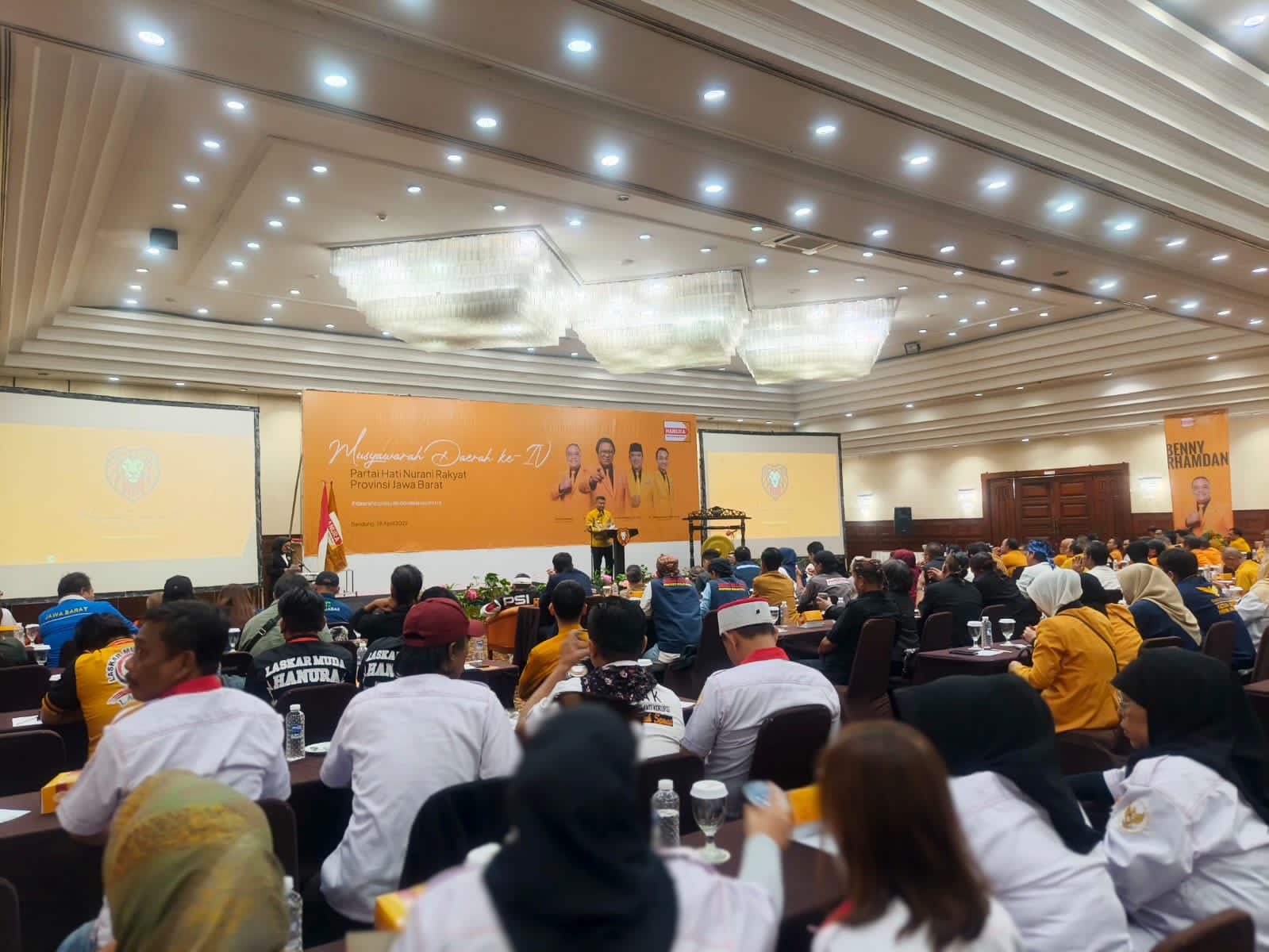 Wagub Jabar Buka Musda Hanura, Evaluasi Kinerja dan Target Penguatan Kursi DPRD Jadi Sorotan