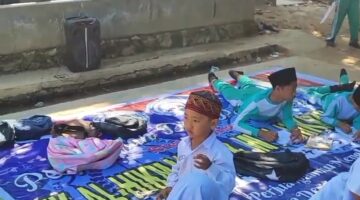 Roboh Sejak 2022, MI AL-HIKMAH : 200 Siswa Bertahan di Tengah Keterbatasan