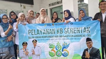 Pelayanan KB Serentak Warnai HUT ke-385 Kabupaten Bandung, Dinas DaldukPPA Sasar Tiga Wilayah