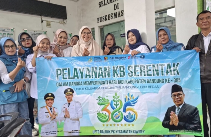 Pelayanan KB Serentak Warnai HUT ke-385 Kabupaten Bandung, Dinas DaldukPPA Sasar Tiga Wilayah