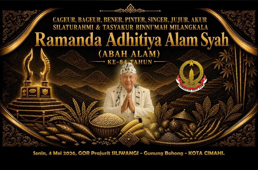 Hangat dan Khidmat, Ulang Tahun ke-84 Abah Alam Dihadiri Tokoh dan Keluarga Besar