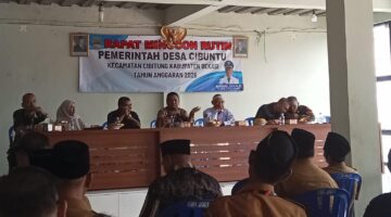 BLT Tepat Sasaran hingga Persiapan Demokrasi Desa Jadi Fokus, Pemdes Cibuntu Tegaskan Komitmen Jaga Kondusivitas