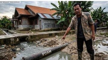 Lahan Warga Diduga Terdampak Instalasi PDAM, Supriadi Minta Solusi dan Kepastian dari Pemerintah
