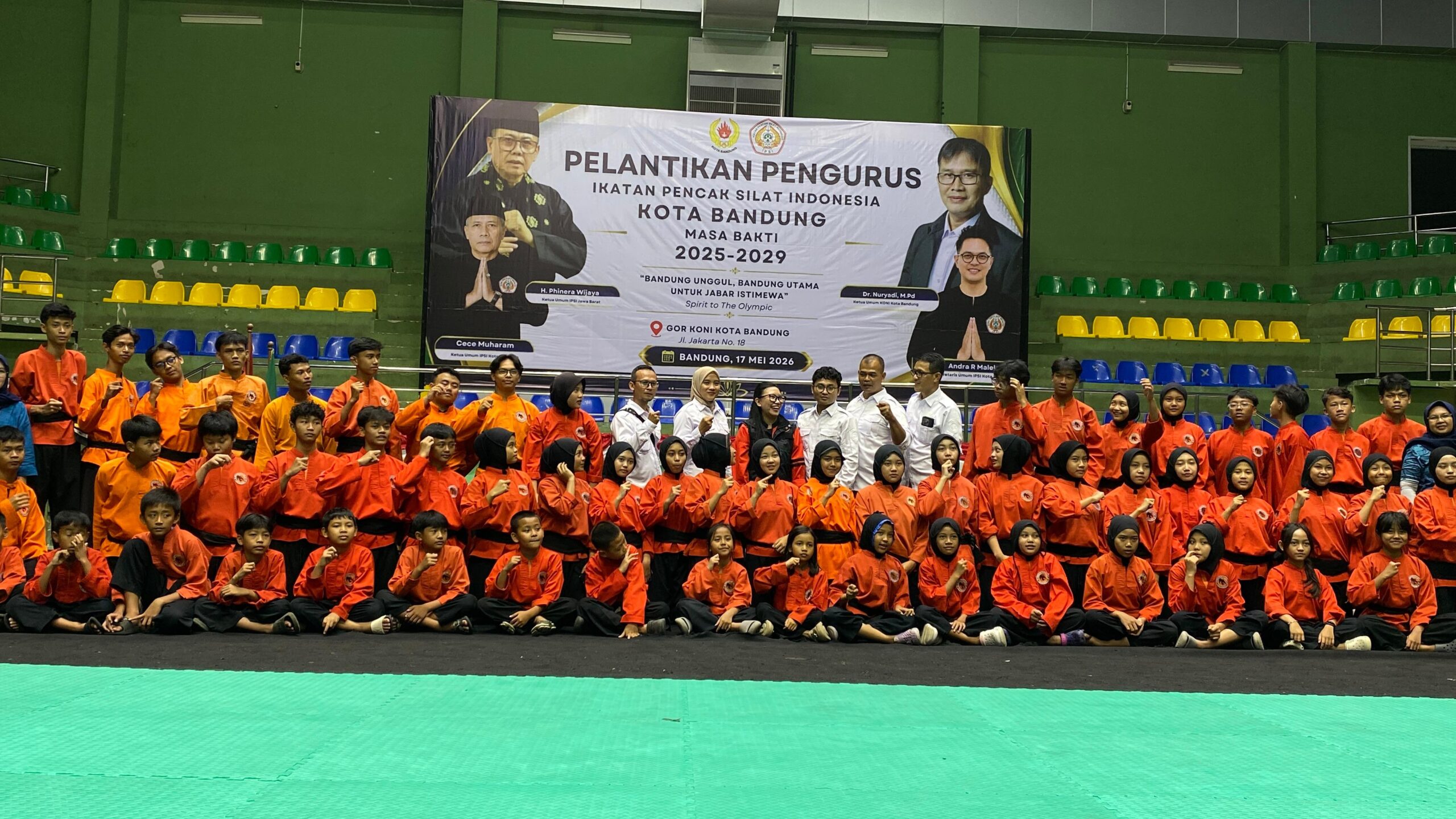 Perkuat Sinergi Menuju Olimpiade, Ketua Tadjimalela Kota Bandung Andra R. Malela Dilantik Jadi Sekretaris Umum IPSI Kota Bandung  ‎