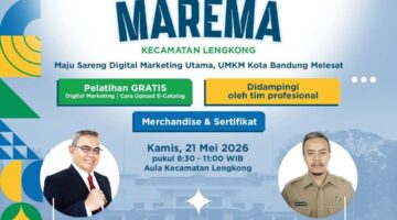 MAREMA Batch 7 Hadir di Lengkong, Dorong UMKM Bandung Naik Kelas Lewat Digital Marketing