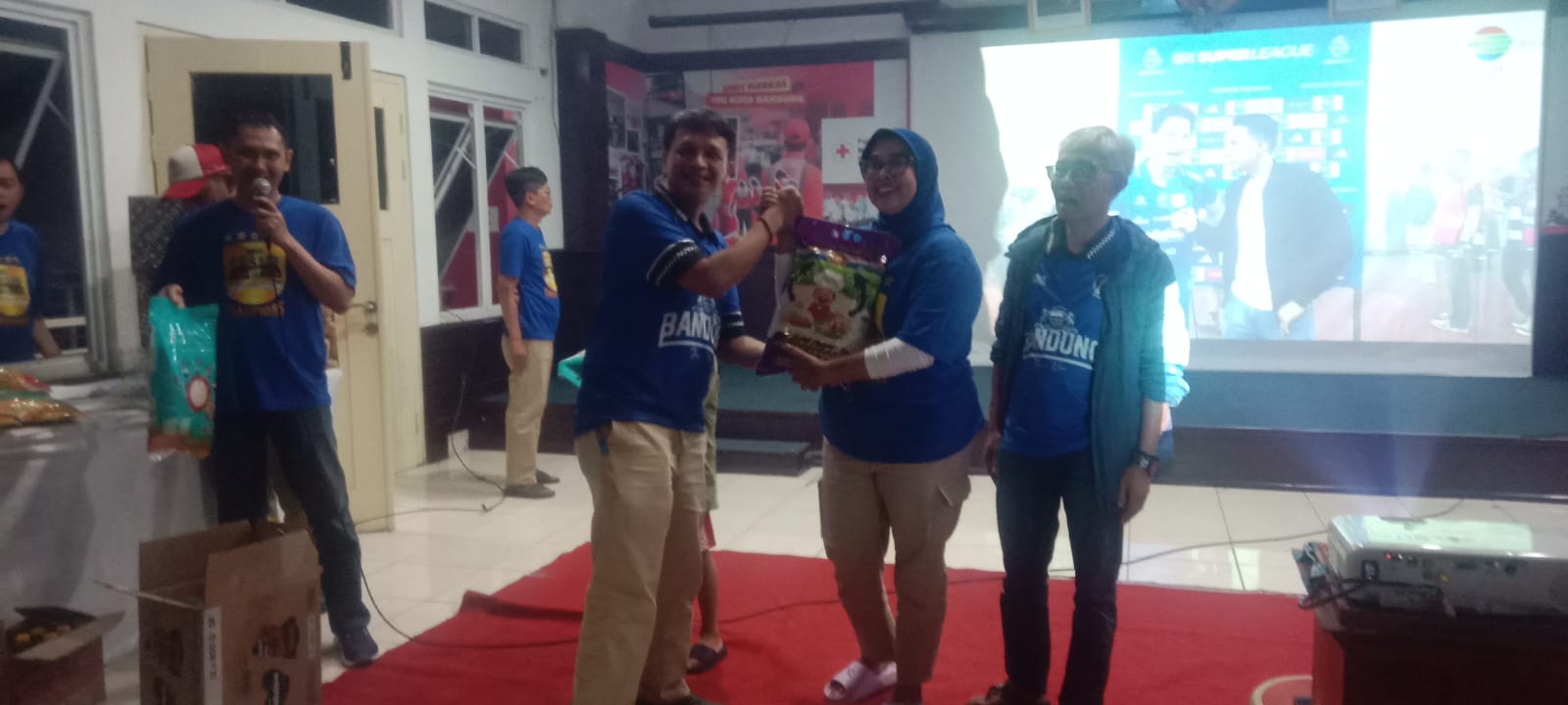 PMI Kota Bandung Gelar Nobar Persib vs Persija, Jadi Ajang Silaturahmi Bobotoh