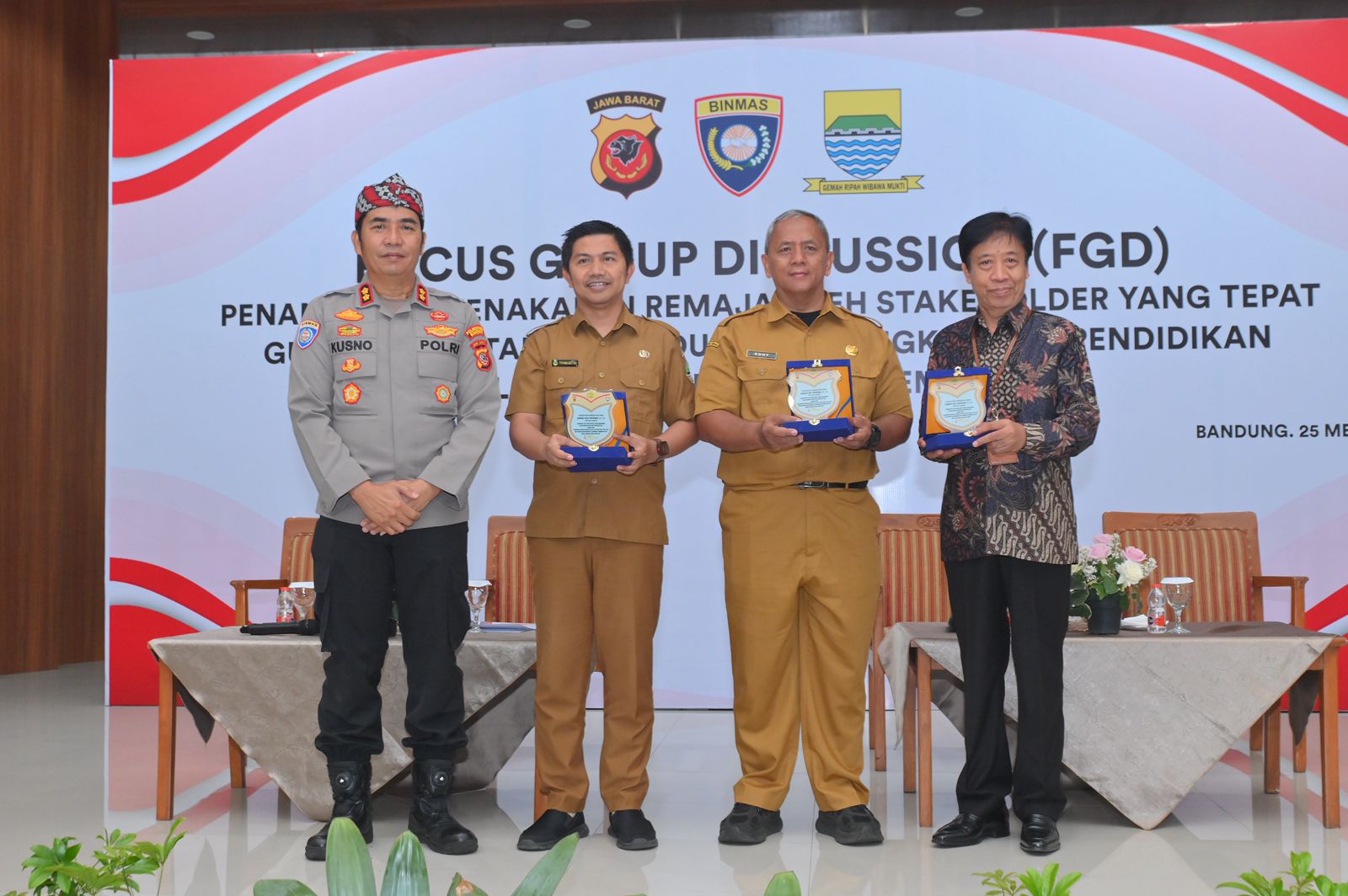 Sat Binmas Polrestabes Bandung Gelar FGD Bersama Akademisi dan Pemerintah, Perkuat Sinergitas Jaga Kamtibmas Kota Bandung