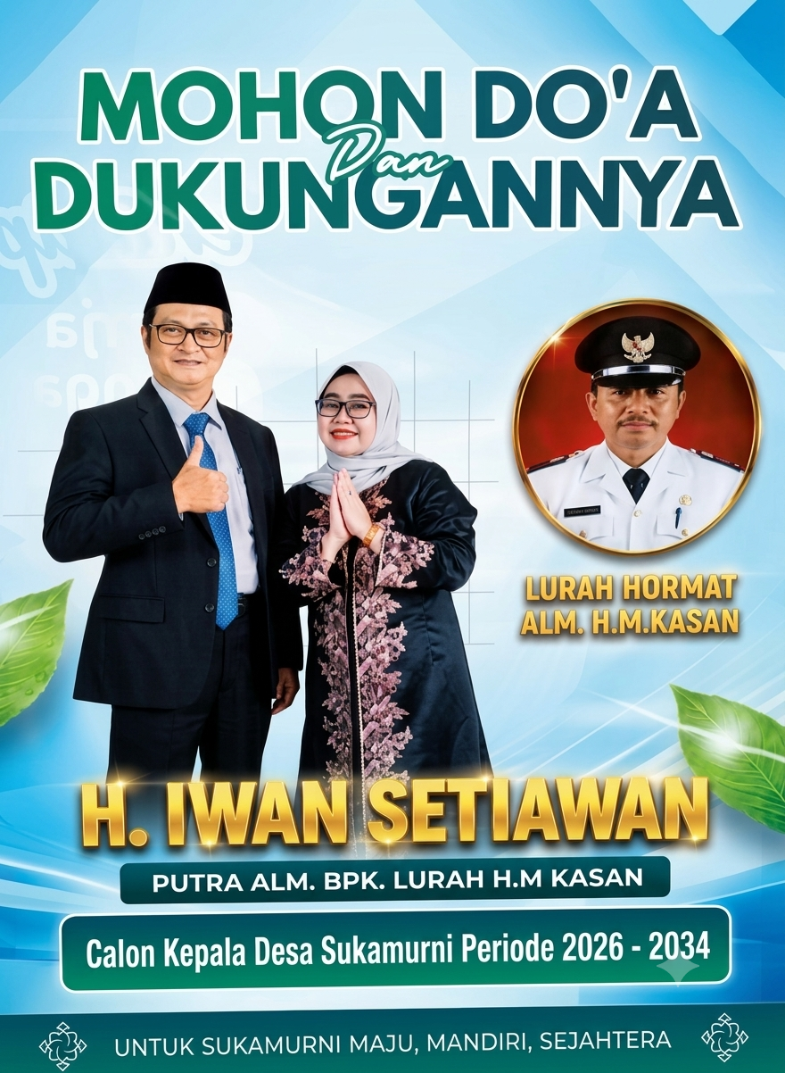 Sukamurni Butuh Pemimpin Baru: H.Iwan Setiawan Usung Visi Maju, Mandiri, Sejahtera